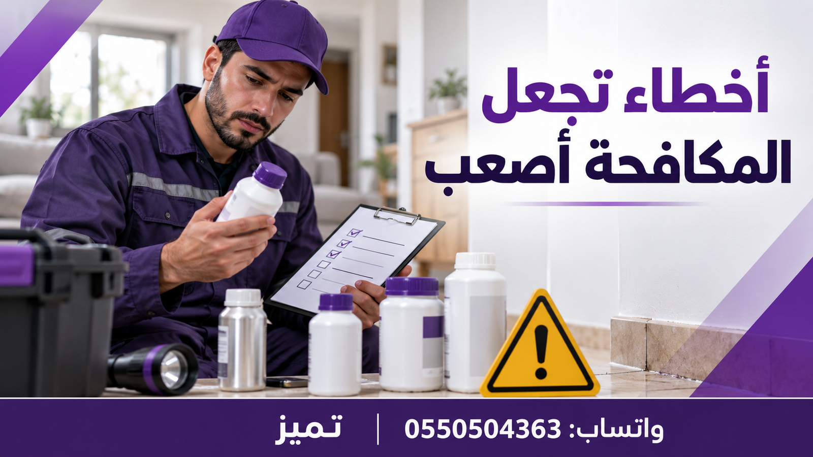 أخطاء تجعل المكافحة أصعب